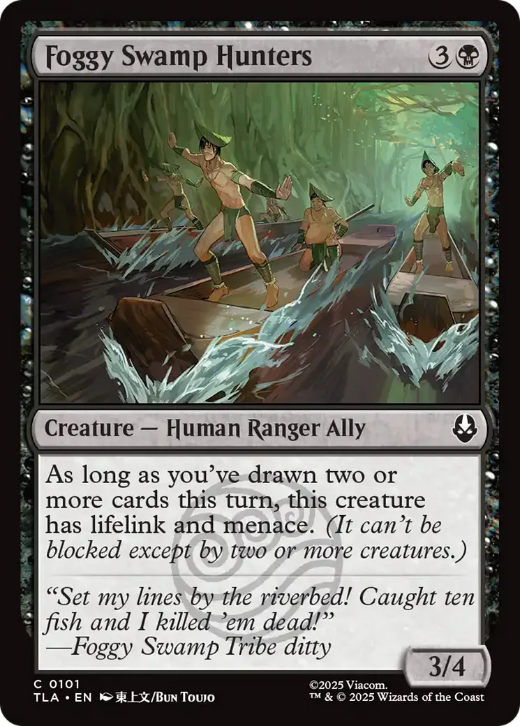 Foggy Swamp Hunters — Avatar: The Last Airbender — Magic: The Gathering
