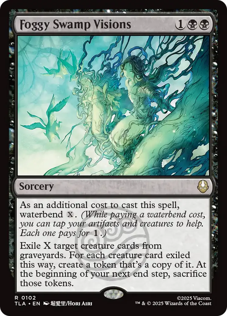 Foggy Swamp Visions — Avatar: The Last Airbender — Magic: The Gathering