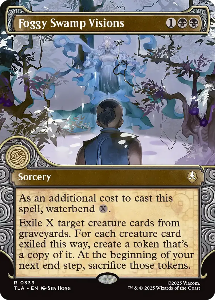 Visions du Marais brumeux — Avatar: The Last Airbender — Magic: The Gathering