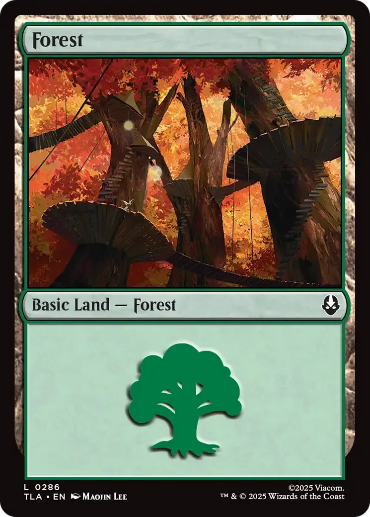 Forest — Avatar: The Last Airbender — Magic: The Gathering