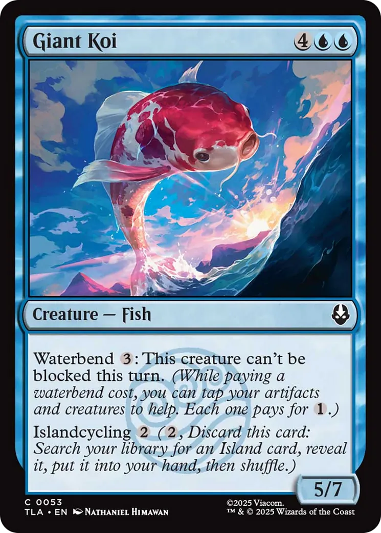 Koï géant — Avatar: The Last Airbender — Magic: The Gathering