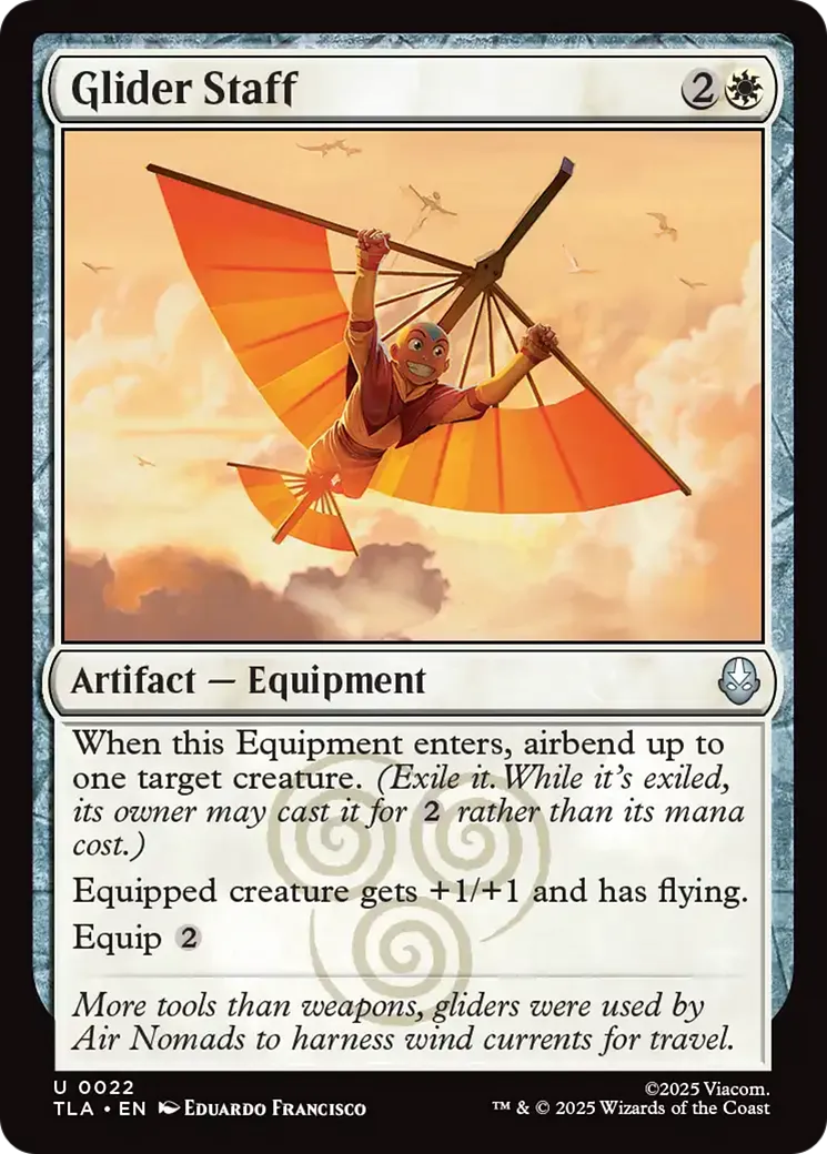 Glider Staff — Avatar: The Last Airbender — Magic: The Gathering