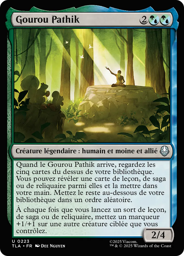 Gourou Pathik — Avatar: The Last Airbender — Magic: The Gathering