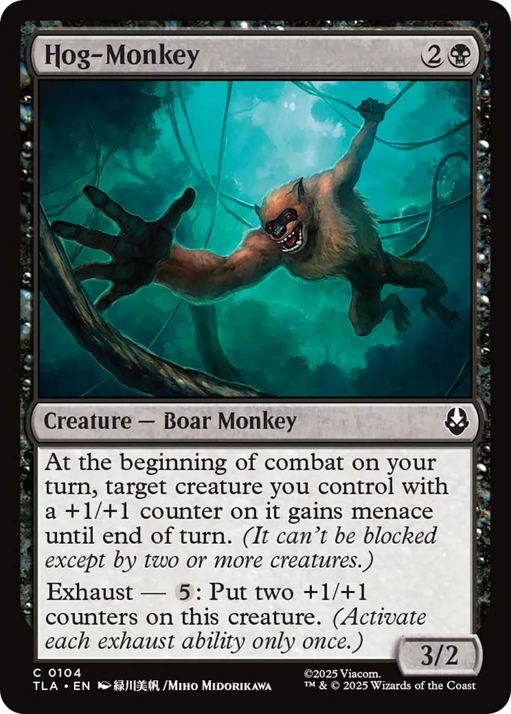 Hog-Monkey — Avatar: The Last Airbender — Magic: The Gathering