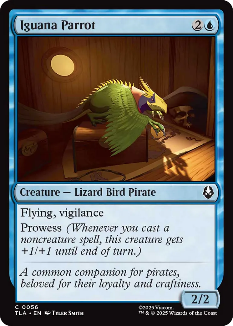 Iguana Parrot — Avatar: The Last Airbender — Magic: The Gathering