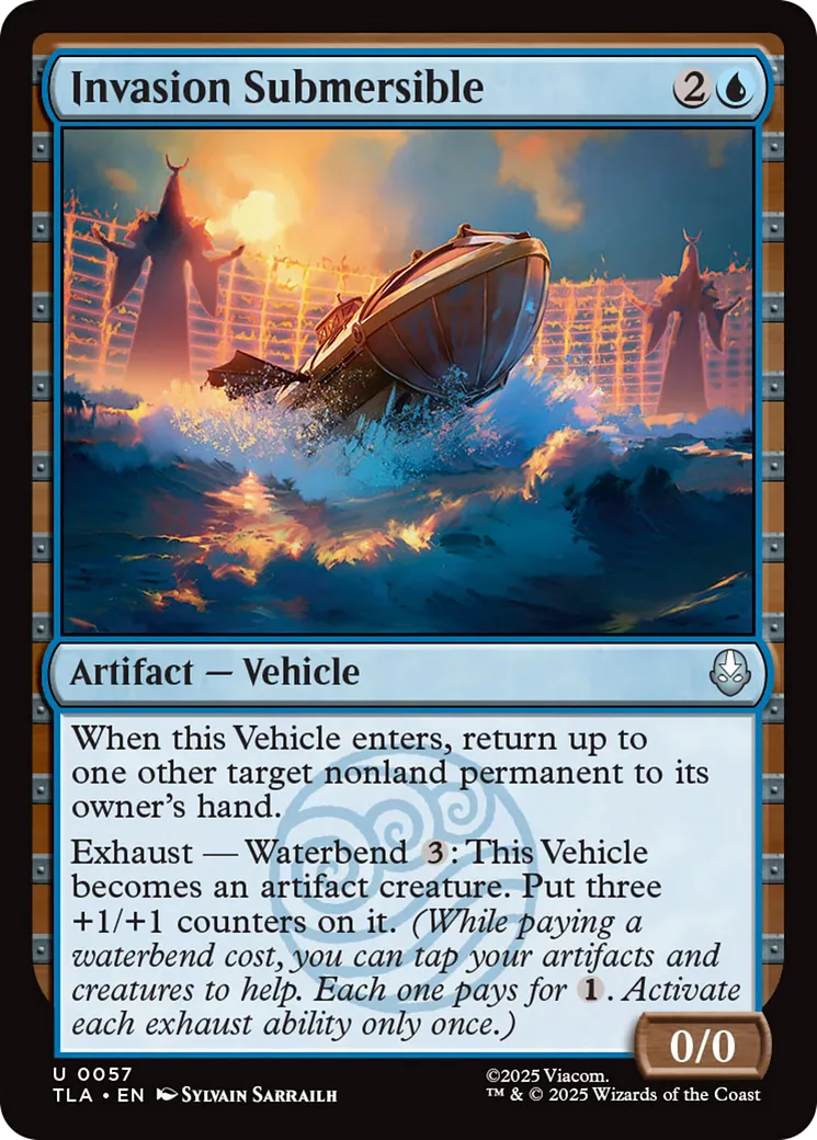 Invasion Submersible from Avatar: The Last Airbender - Magic: The Gathering