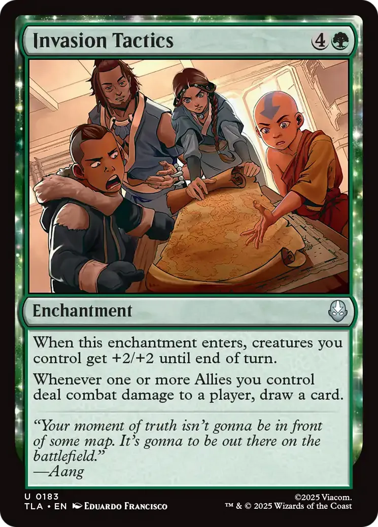 Tactiques d'invasion — Avatar: The Last Airbender — Magic: The Gathering