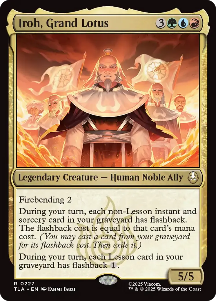 Iroh, Grand lotus — Avatar: The Last Airbender — Magic: The Gathering