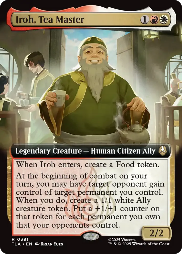 Iroh, Maître du thé — Avatar: The Last Airbender — Magic: The Gathering