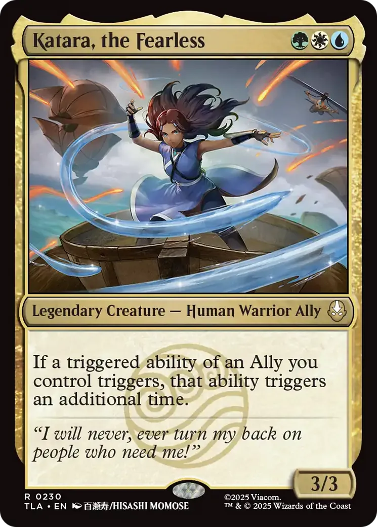 Katara, l'intrépide — Avatar: The Last Airbender — Magic: The Gathering