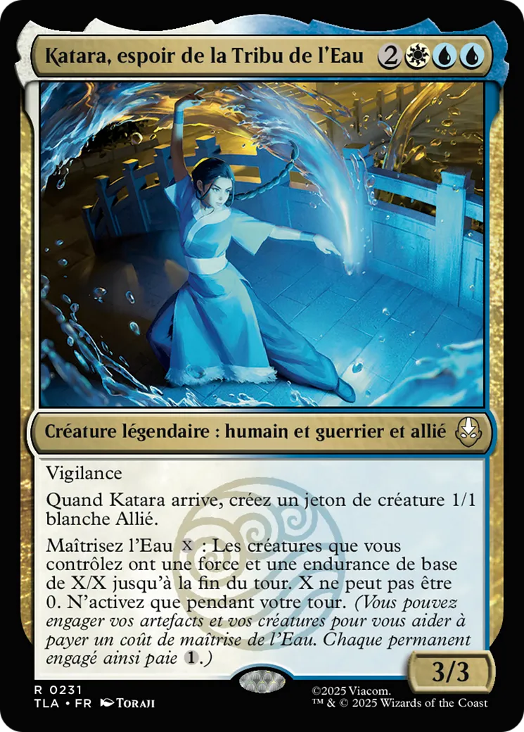Katara, espoir de la Tribu de l'Eau — Avatar: The Last Airbender — Magic: The Gathering