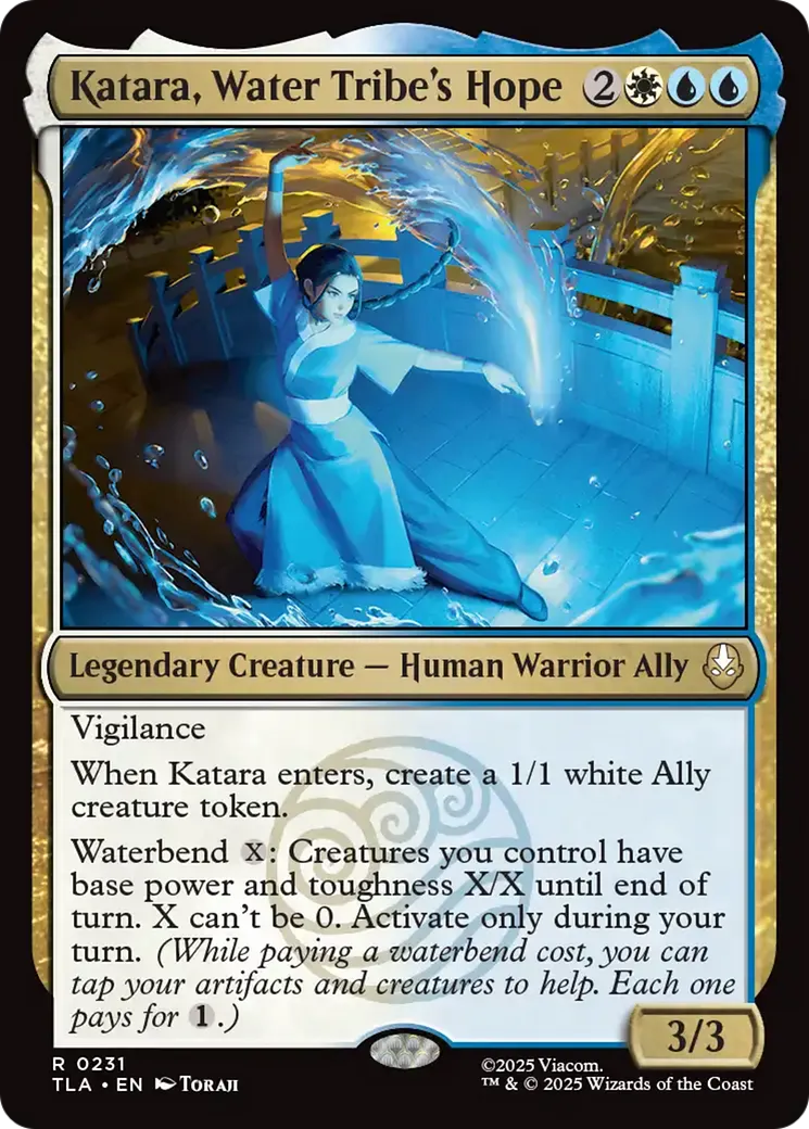 Katara, Water Tribe's Hope — Avatar: The Last Airbender — Magic: The Gathering