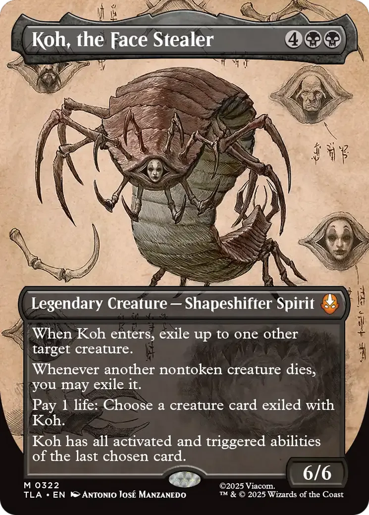 Koh, le Voleur de visages — Avatar: The Last Airbender — Magic: The Gathering
