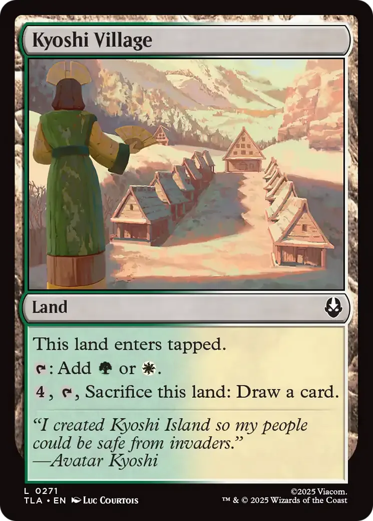 Kyoshi Village — Avatar: The Last Airbender — Magic: The Gathering