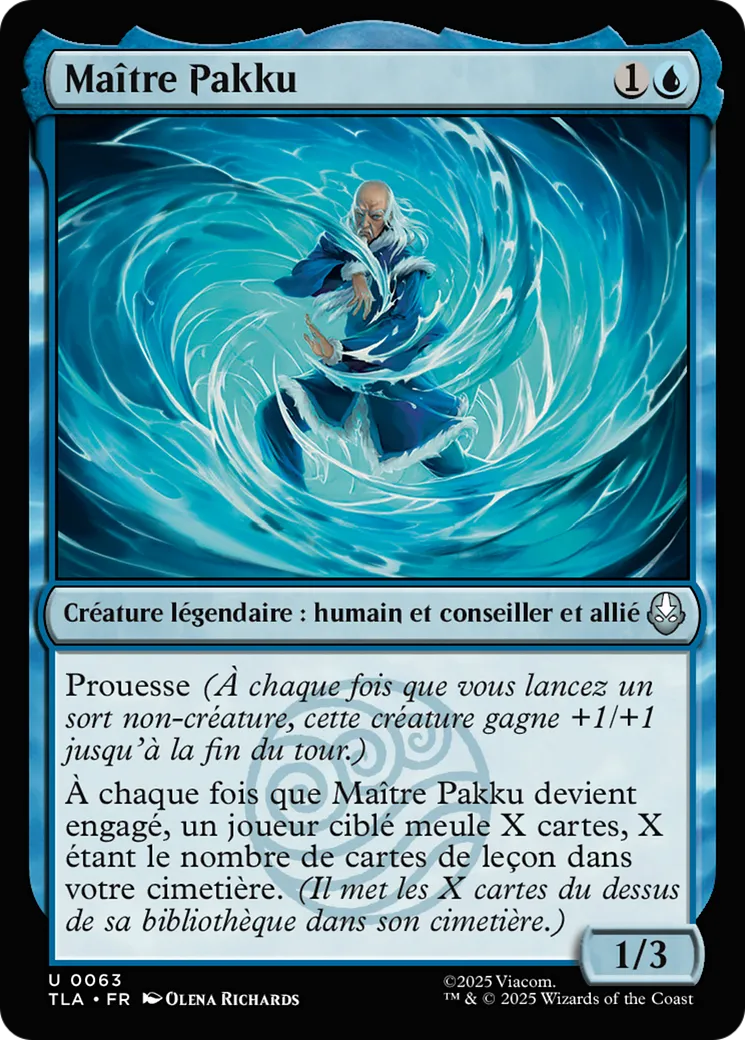 Maître Pakku — Avatar: The Last Airbender — Magic: The Gathering