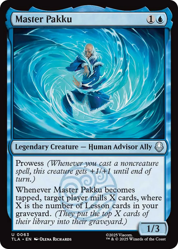 Maître Pakku — Avatar: The Last Airbender — Magic: The Gathering