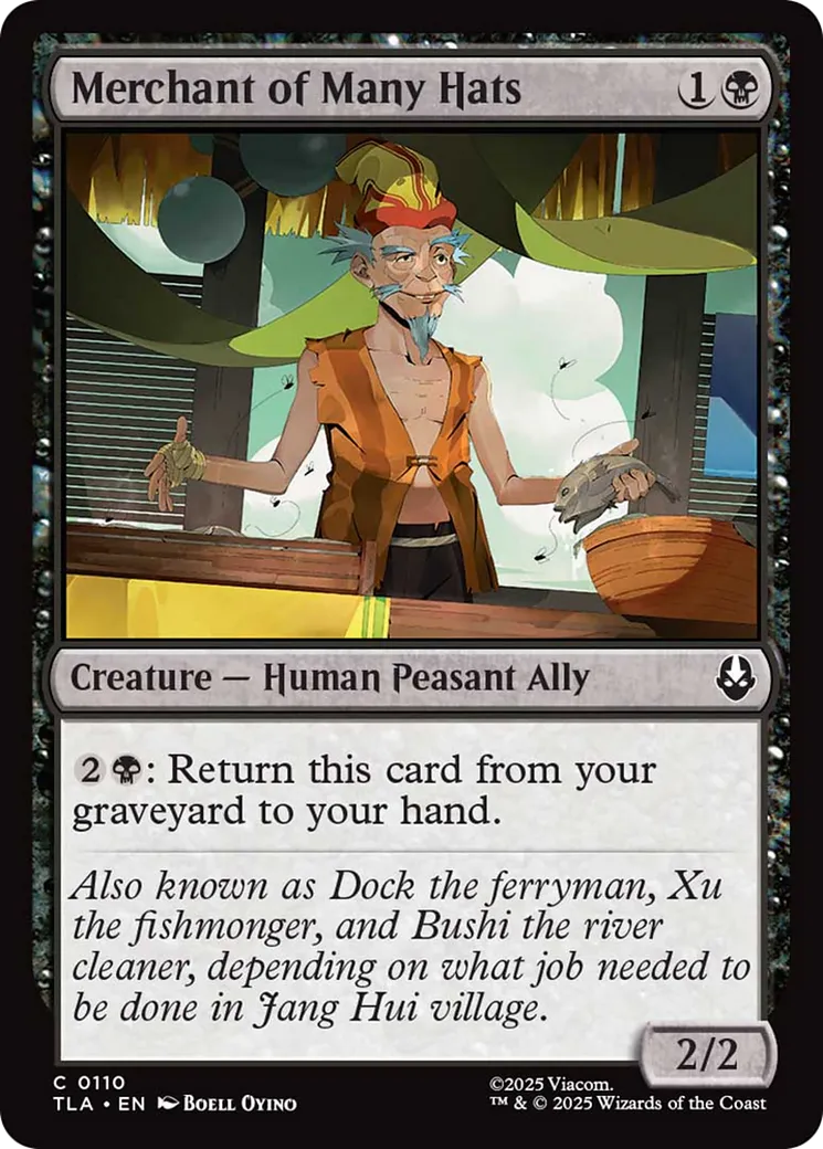 Merchant of Many Hats — Avatar: The Last Airbender — Magic: The Gathering