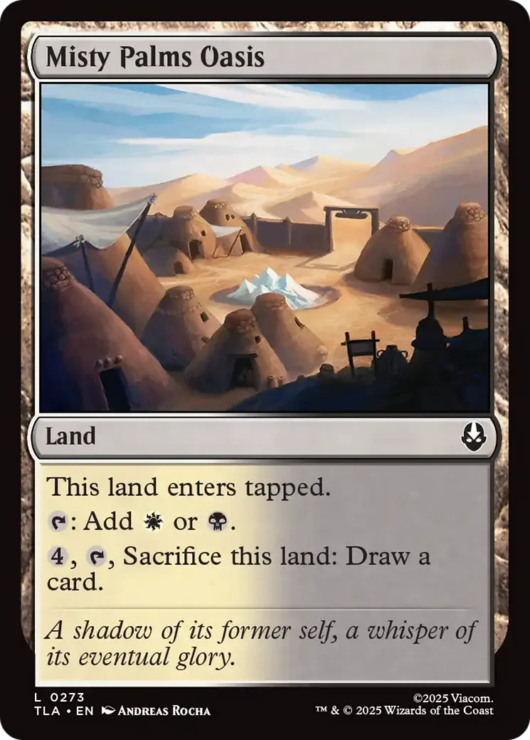 Misty Palms Oasis — Avatar: The Last Airbender — Magic: The Gathering
