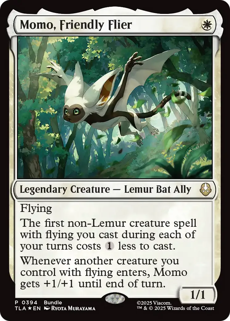 Momo, volant amical — Avatar: The Last Airbender — Magic: The Gathering