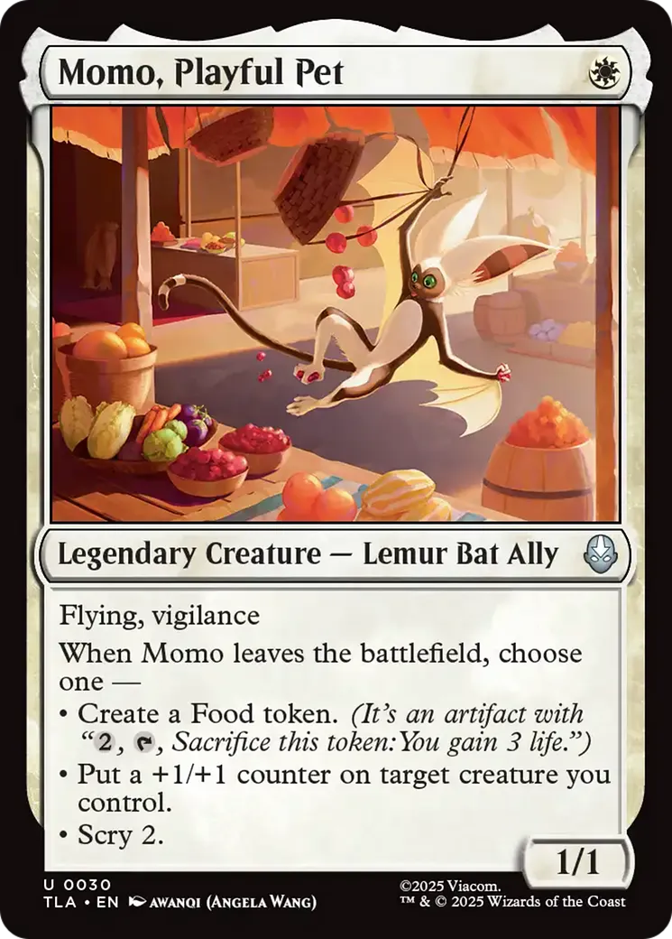 Momo, familier taquin — Avatar: The Last Airbender — Magic: The Gathering