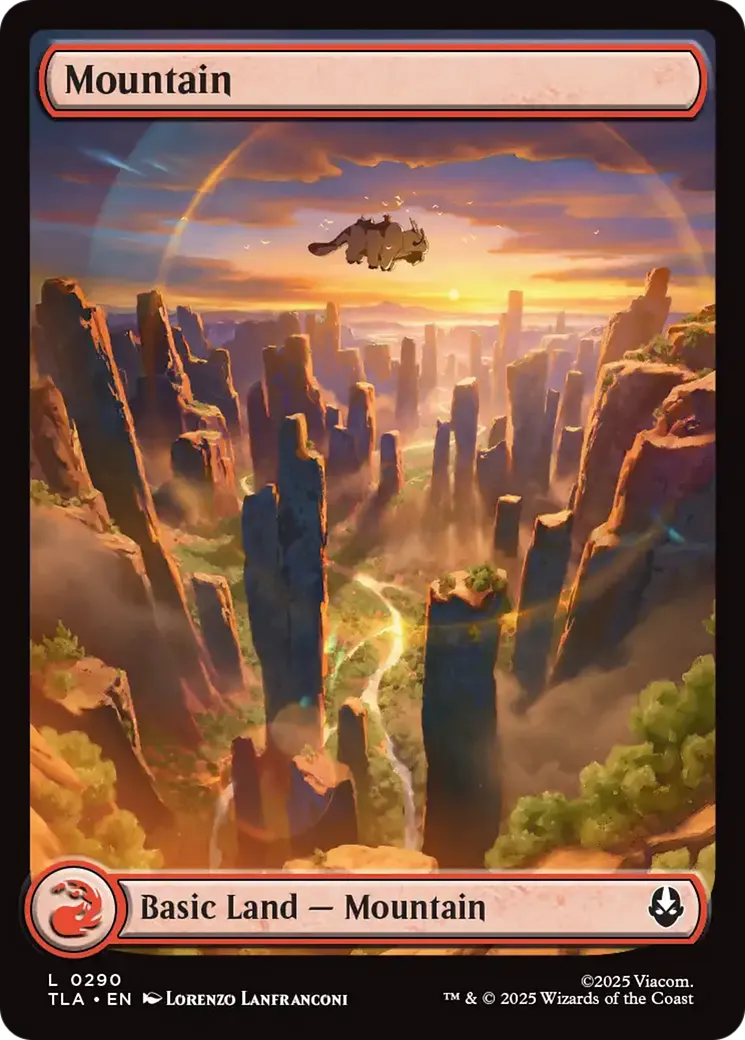 Mountain — Avatar: The Last Airbender — Magic: The Gathering