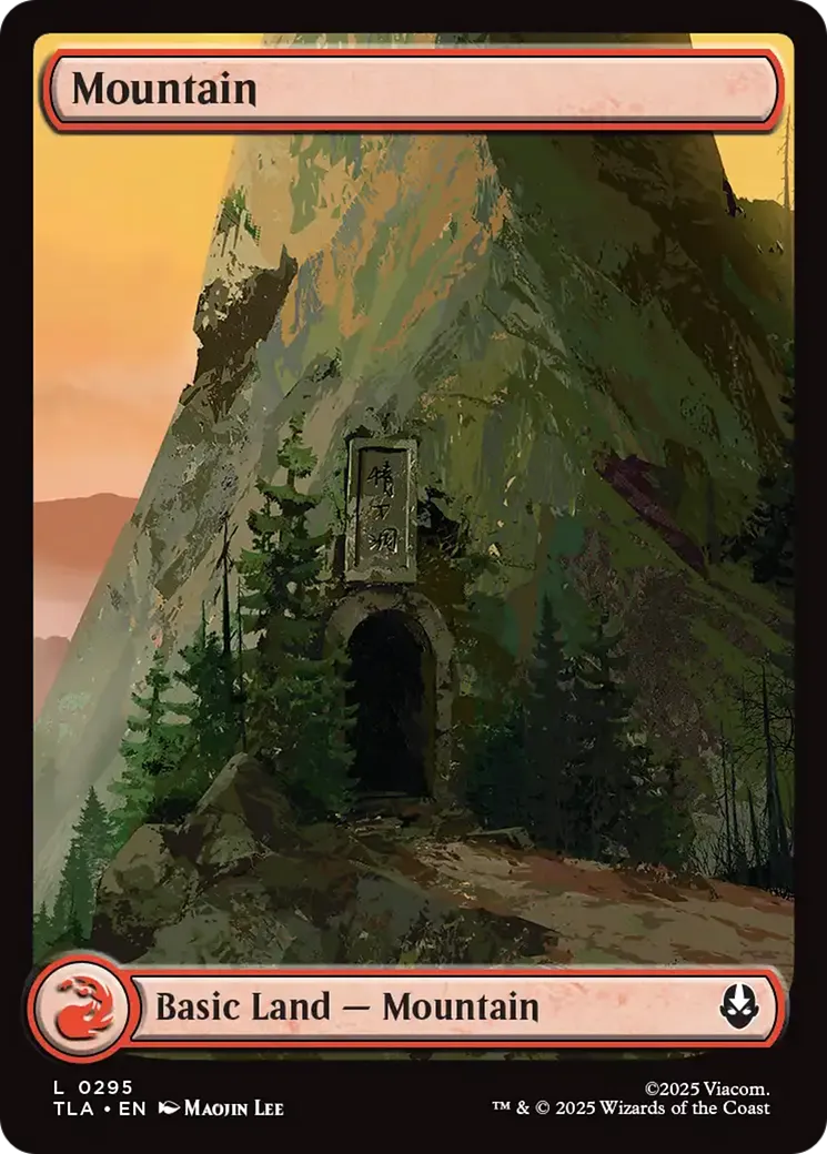 Mountain — Avatar: The Last Airbender — Magic: The Gathering