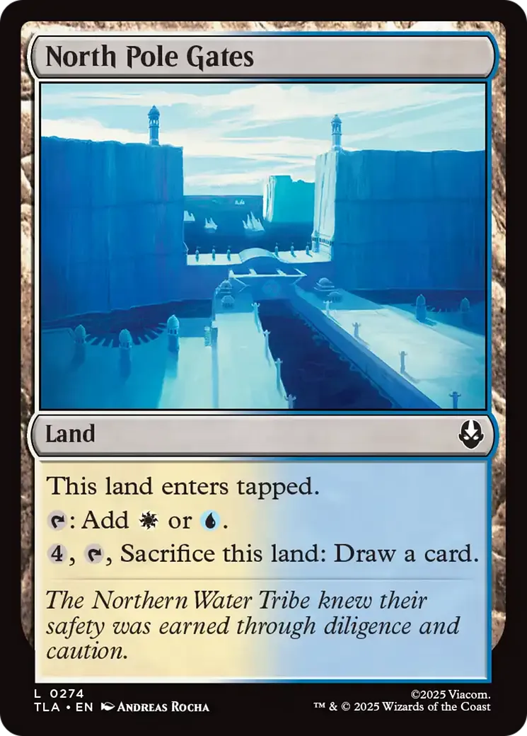 North Pole Gates — Avatar: The Last Airbender — Magic: The Gathering