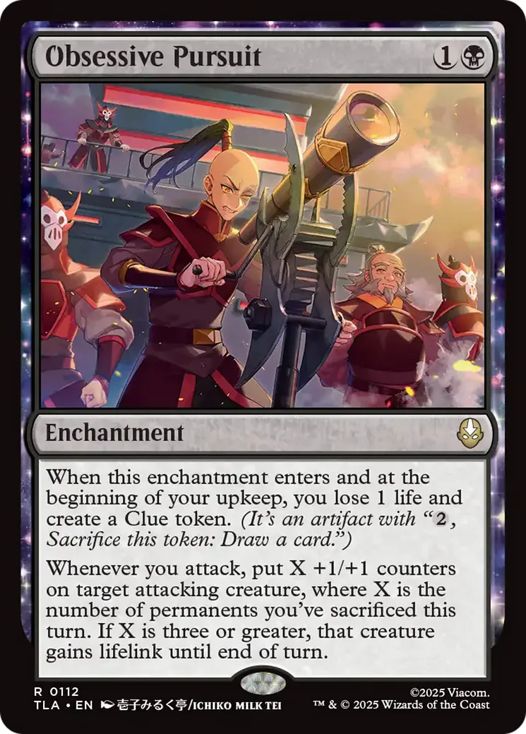 Poursuite obsessionnelle — Avatar: The Last Airbender — Magic: The Gathering
