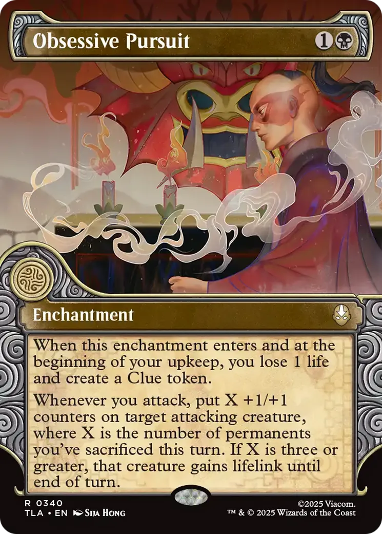 Obsessive Pursuit — Avatar: The Last Airbender — Magic: The Gathering