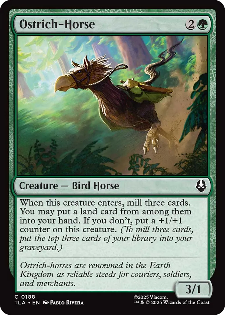 Ostrich-Horse — Avatar: The Last Airbender — Magic: The Gathering
