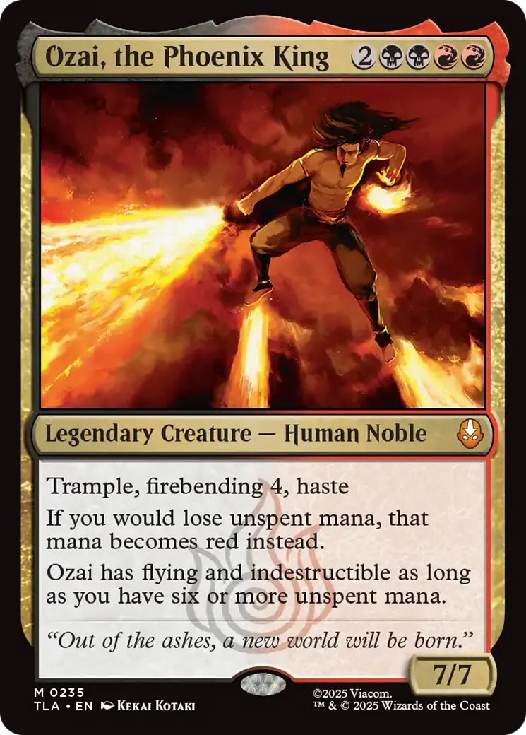 Ozai, the Phoenix King — Avatar: The Last Airbender — Magic: The Gathering