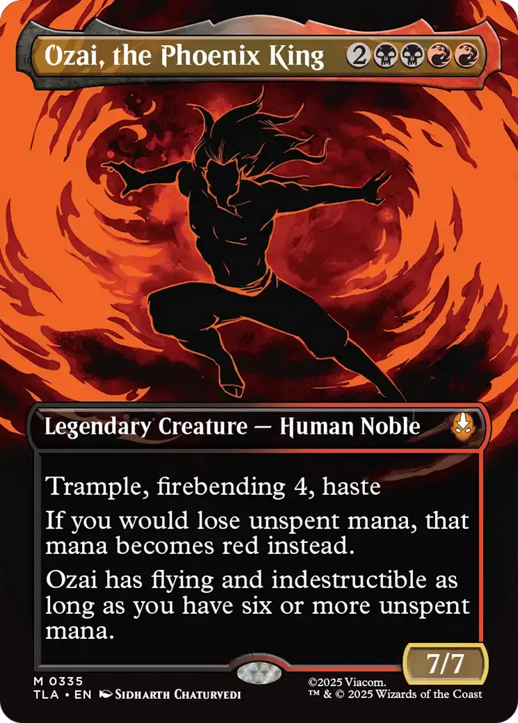 Ozai, le Roi phénix from Avatar: The Last Airbender - Magic: The Gathering