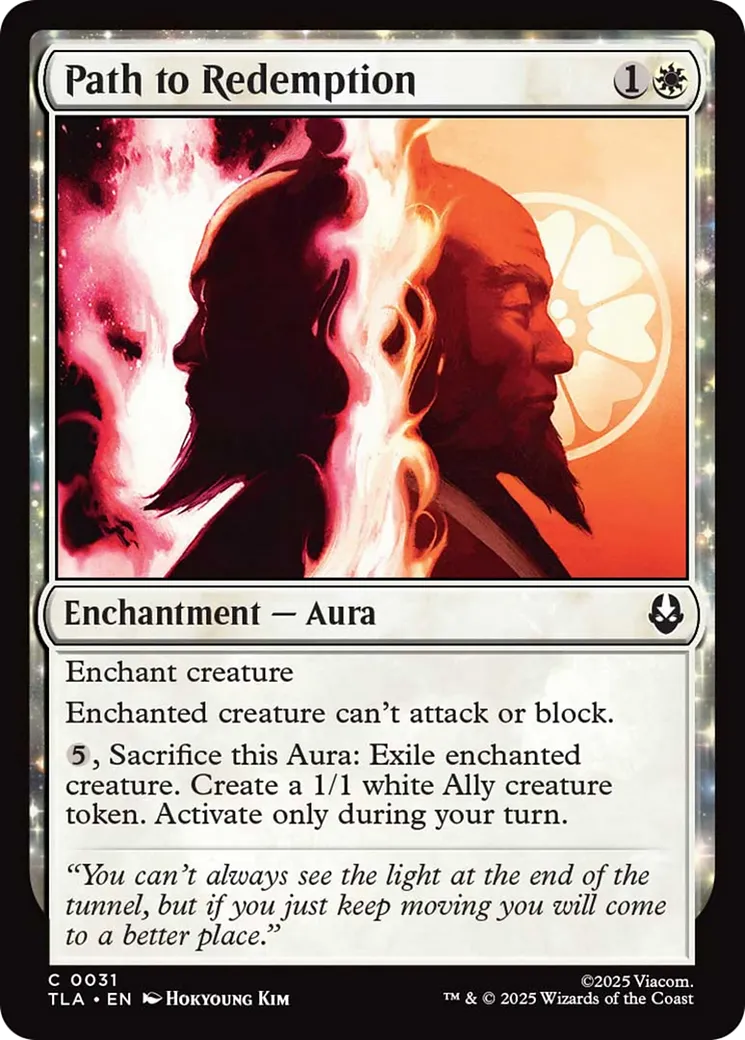 Voie de la rédemption — Avatar: The Last Airbender — Magic: The Gathering