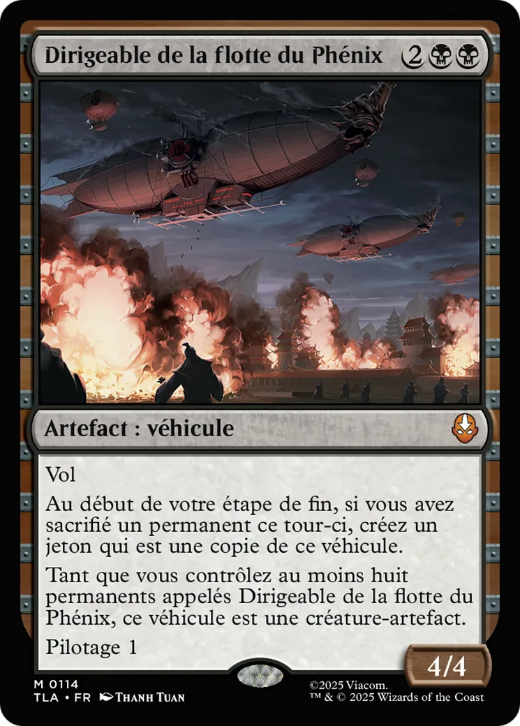 Dirigeable de la flotte du Phénix — Avatar: The Last Airbender — Magic: The Gathering