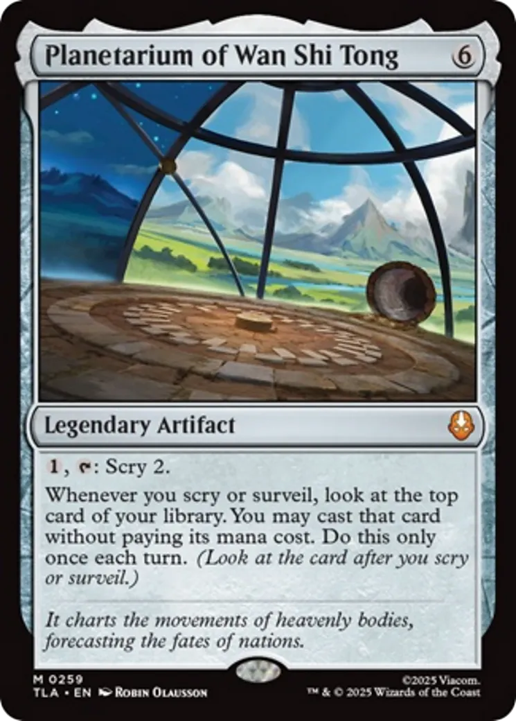 Planetarium of Wan Shi Tong — Avatar: The Last Airbender — Magic: The Gathering