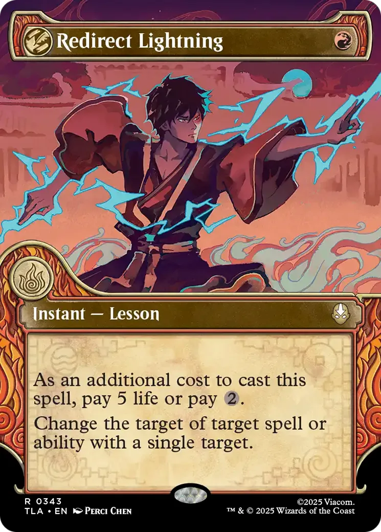 Redirect Lightning — Avatar: The Last Airbender — Magic: The Gathering