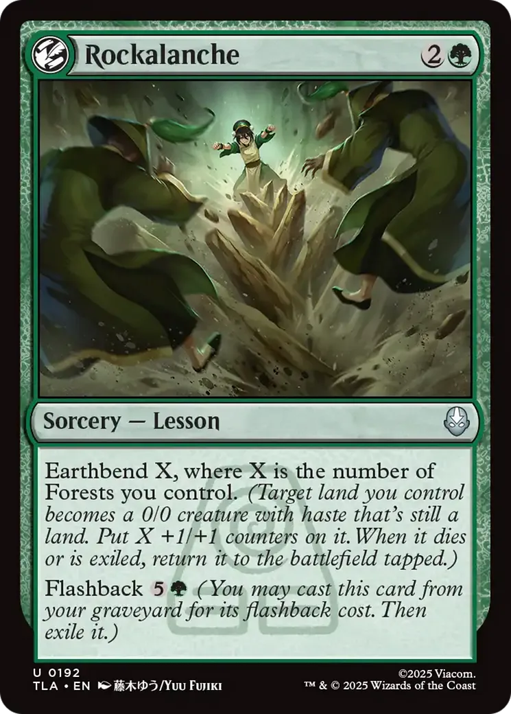 Rockalanche — Avatar: The Last Airbender — Magic: The Gathering