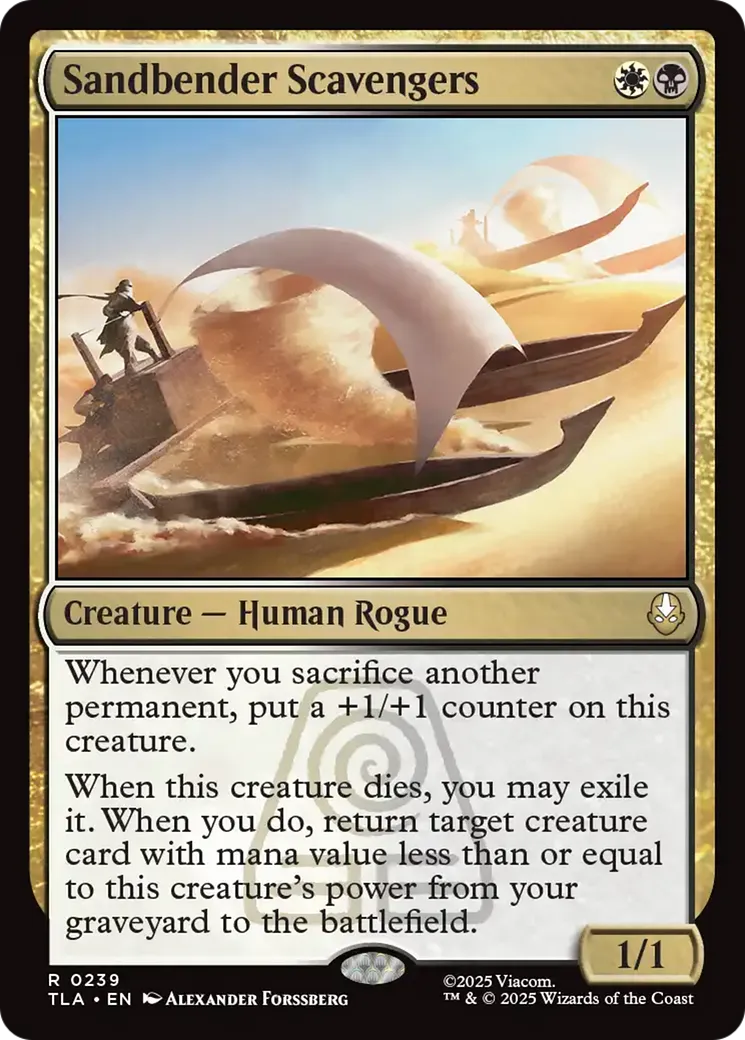 Pillards maîtres du Sable — Avatar: The Last Airbender — Magic: The Gathering