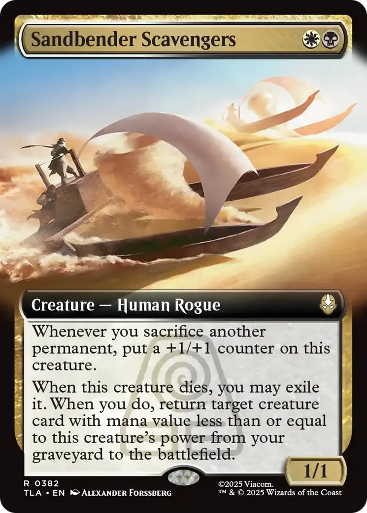 Sandbender Scavengers from Avatar: The Last Airbender - Magic: The Gathering