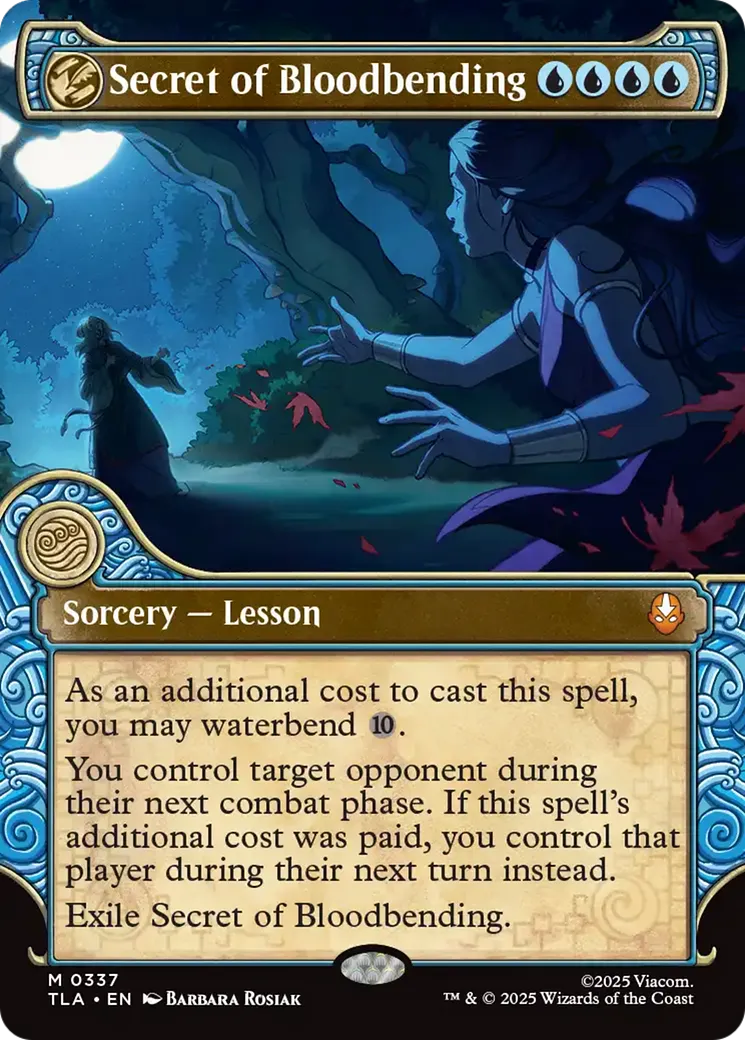 Secret of Bloodbending — Avatar: The Last Airbender — Magic: The Gathering