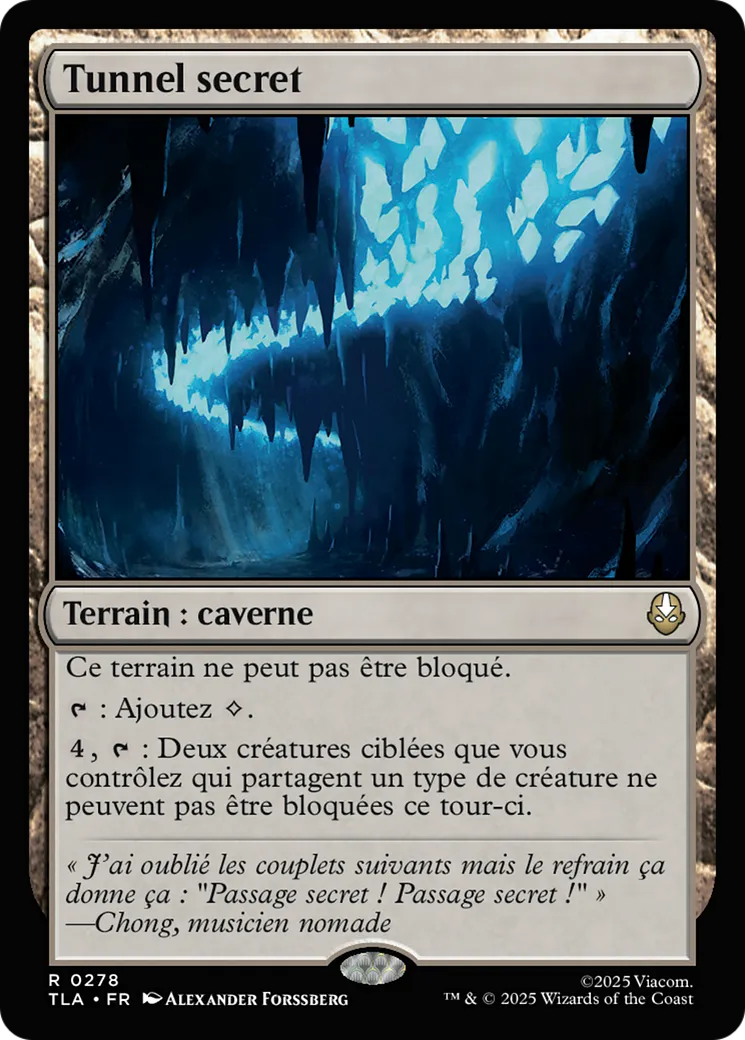 Tunnel secret — Avatar: The Last Airbender — Magic: The Gathering