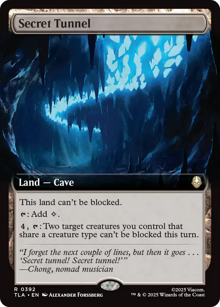 Secret Tunnel — Avatar: The Last Airbender — Magic: The Gathering