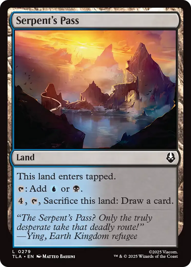 Serpent's Pass — Avatar: The Last Airbender — Magic: The Gathering
