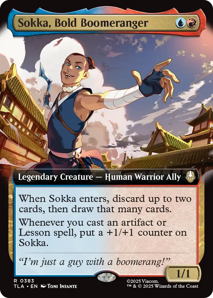 Sokka, boomeranger audacieux — Avatar: The Last Airbender — Magic: The Gathering