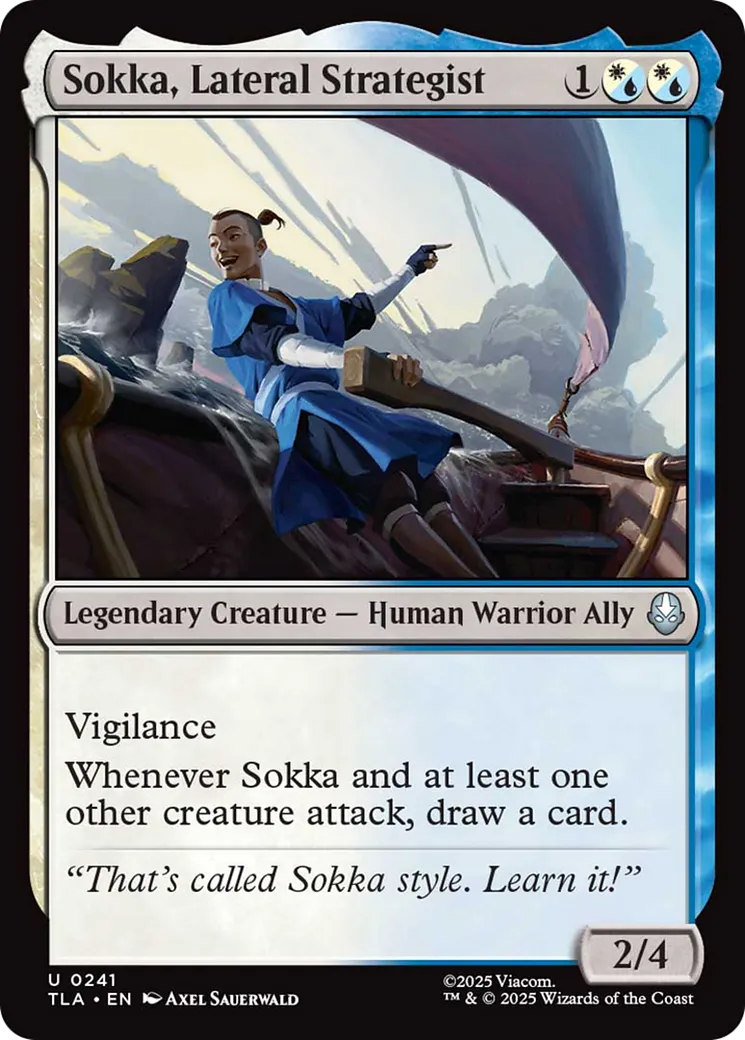 Sokka, stratège latéral — Avatar: The Last Airbender — Magic: The Gathering