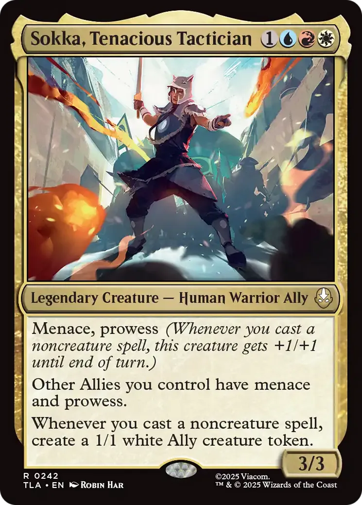 Sokka, tacticien tenace — Avatar: The Last Airbender — Magic: The Gathering