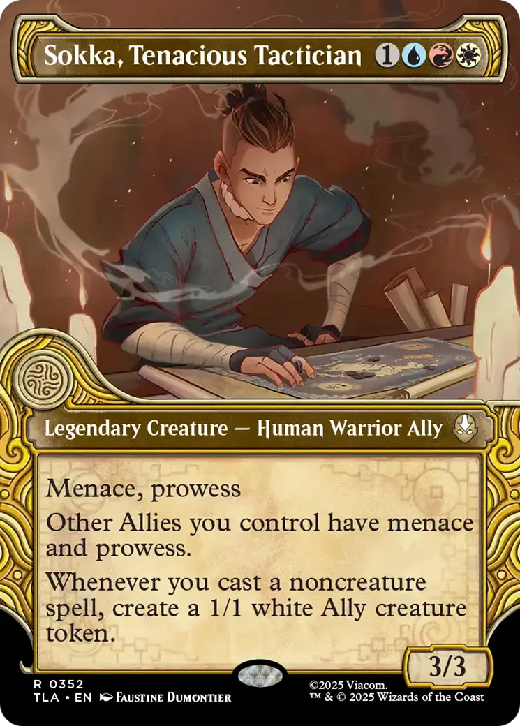 Sokka, Tenacious Tactician — Avatar: The Last Airbender — Magic: The Gathering