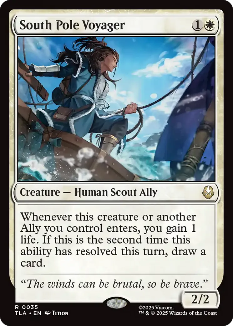 Voyageur du Pôle Sud — Avatar: The Last Airbender — Magic: The Gathering