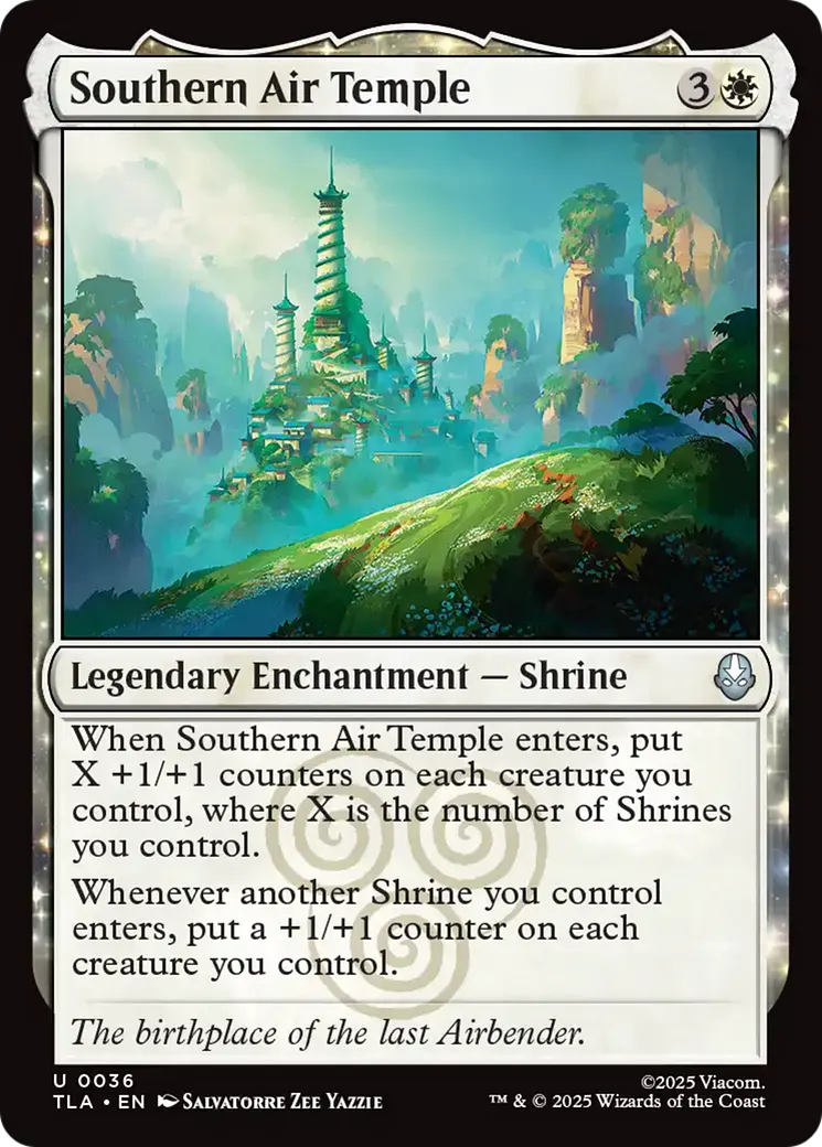 Temple de l'Air Austral — Avatar: The Last Airbender — Magic: The Gathering