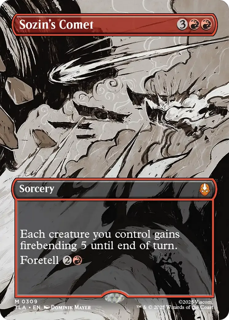 Sozin's Comet — Avatar: The Last Airbender — Magic: The Gathering
